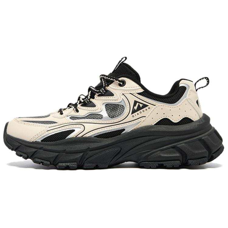 QIAODAN Low top Outdoor Shoes Women's Beige Black