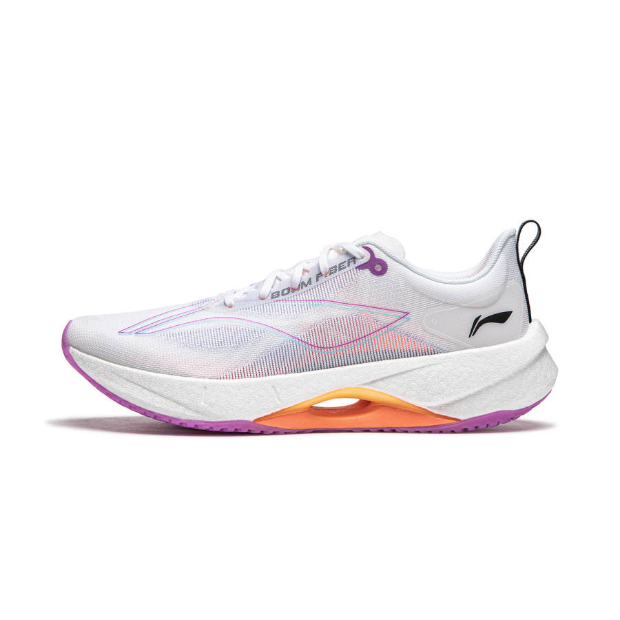 Li-Ning Li Ning Super Light 21 Running Shoes Women's Low Top Standard White/Wisteria Purple
