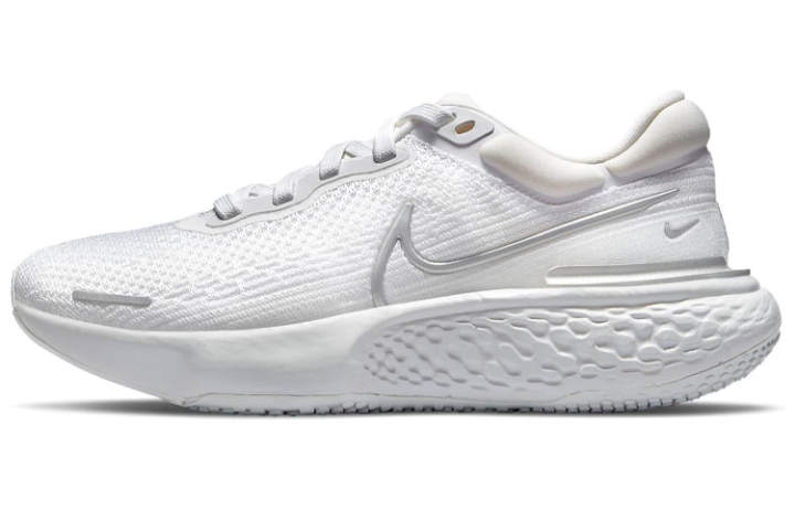Nike Nike ZoomX Invincible Run Flyknit White Metallic Silver Women's