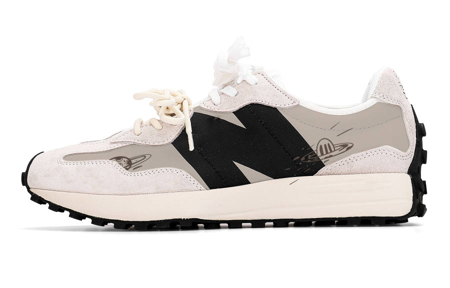 New Balance New Balance NB 327 Abrasion Resistant Low top Casual City Commuting Running Shoes Men's Beige
