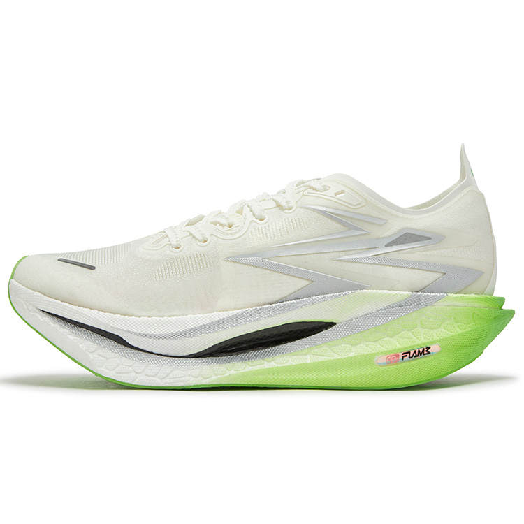 361° Flame 4 Low top Carbon Plate Marathon Racing Running Shoes Unisex Dewy Lime