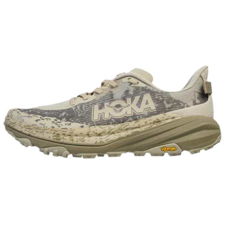 HOKA ONE ONE Speedgoat 6 Support Running Shoes Men's Gray