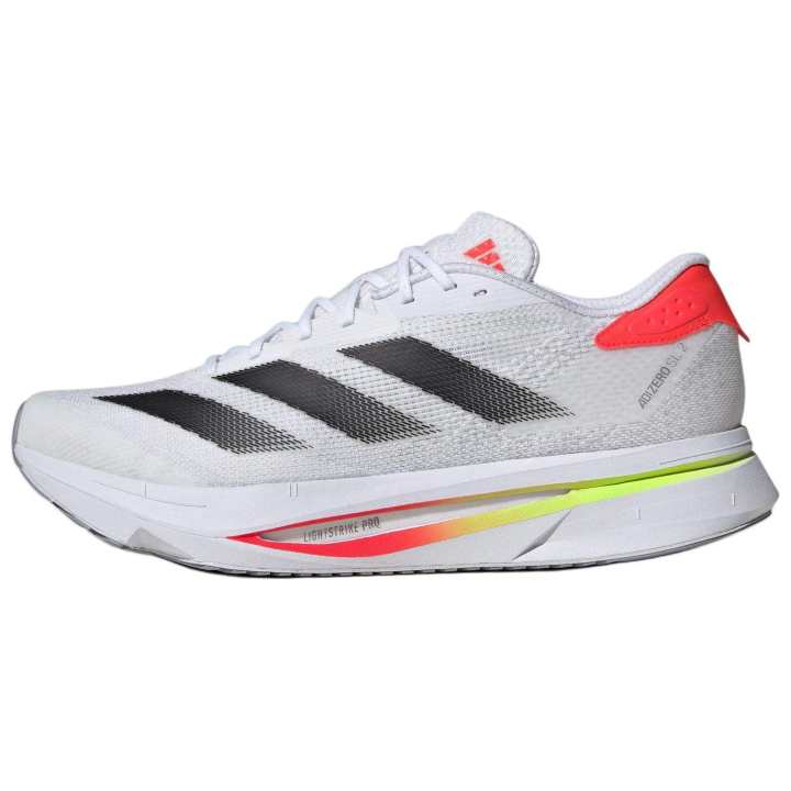 Adidas Adidas Adizero SL2 Comfortable Mesh Low top Marathon Running Shoes Unisex Gray White