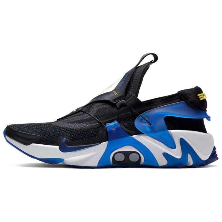 Nike Nike Adapt Huarache Black Racer Blue UK Charger