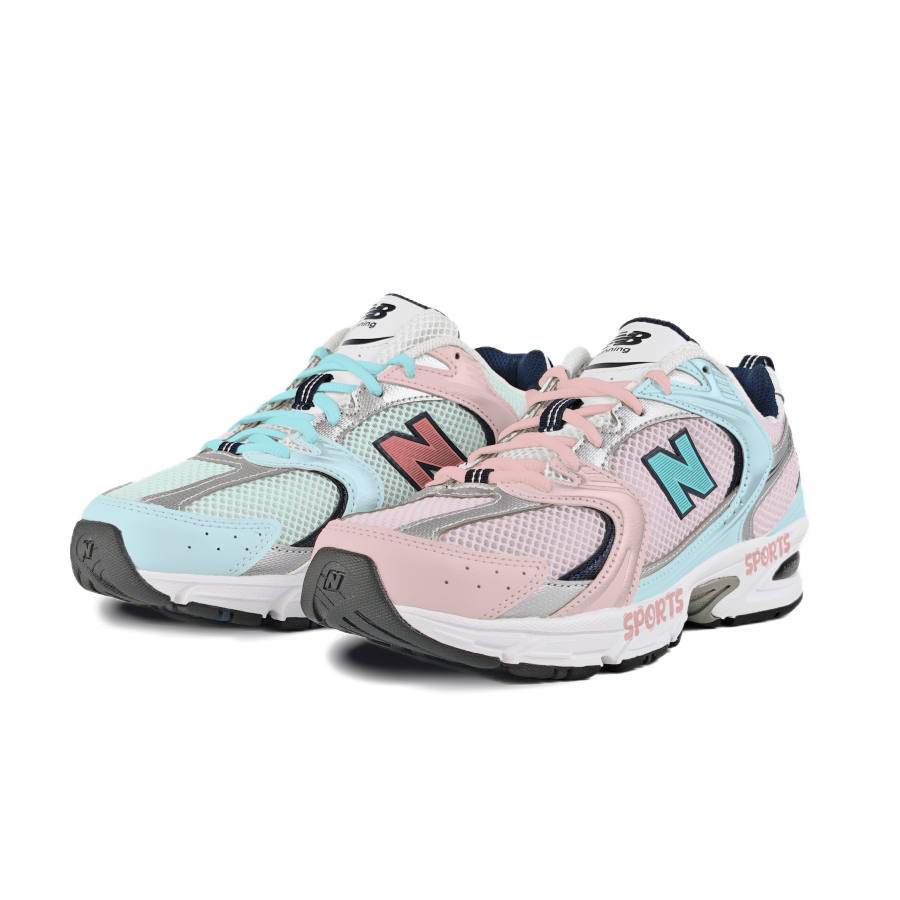 New Balance New Balance NB 530 Abrasion Resistant Low top Running Shoes Unisex Blue Pink