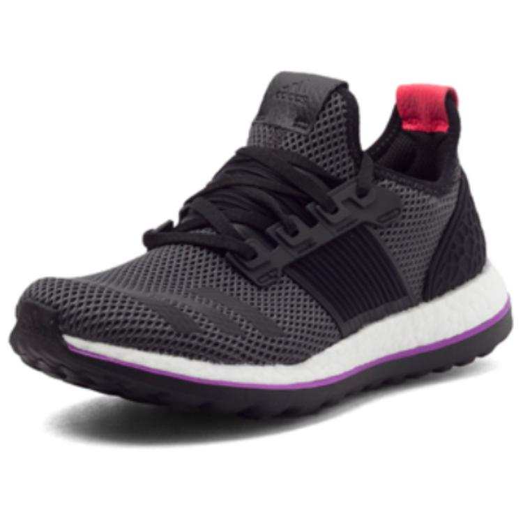 Adidas Adidas PureBoost ZG Raw Slip Resistant Abrasion Resistant Low top Casual Running Shoes Women's Black
