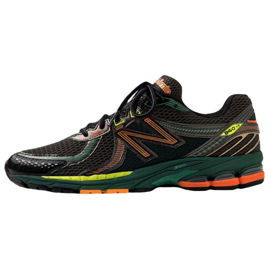 New Balance New Balance x AIME LEON DORE 860 V2 Low top Running Shoes Unisex Black Red