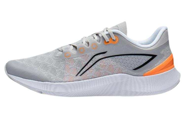 Li-Ning Li Ning Comfortable And Breathable Cushioning Lightweight Low top Casual Running Shoes Men's White