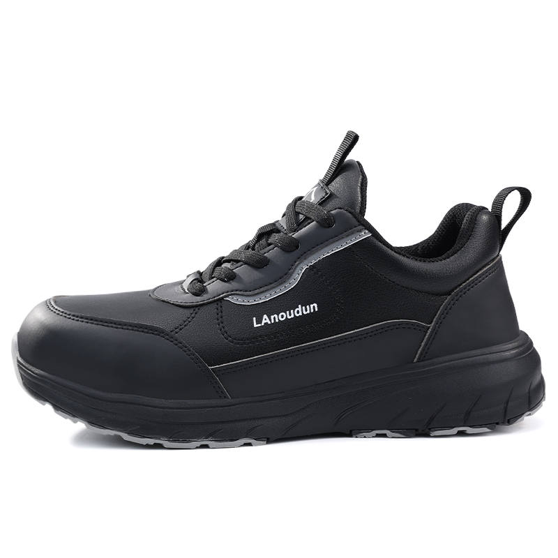 LANOUDUN Cushioning Abrasion Resistant Waterproof Low top Outdoor Shoes Men's Black