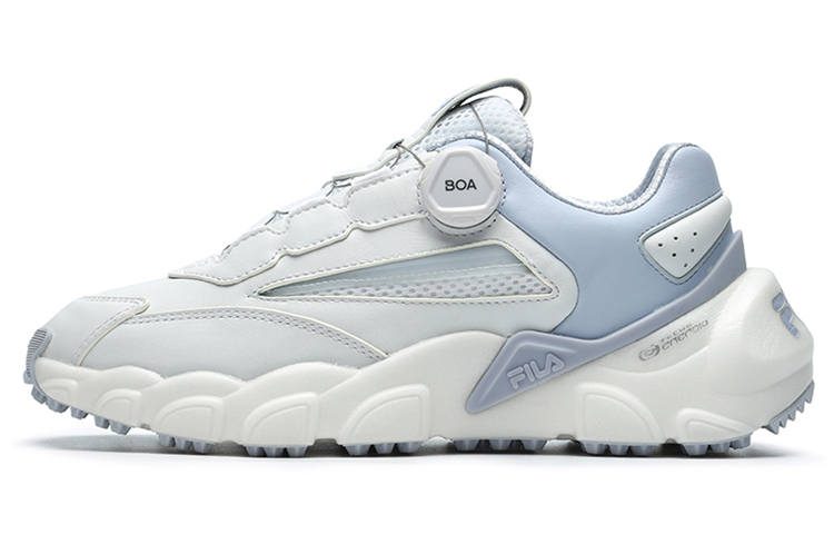 FILA SMASHER GF BOA Low top Golf Shoes Women's White Blue