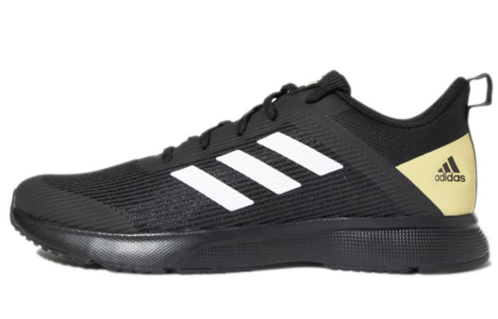 Adidas Adidas Racard Running Shoes Men's Low Top Black/Yellow/White