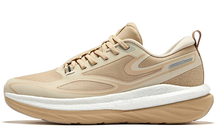 Erke Vertical 2.0 Outdoor Cushioning, Wear Resistant Low top Trail Running Shoes Men's Oat Warm Linen