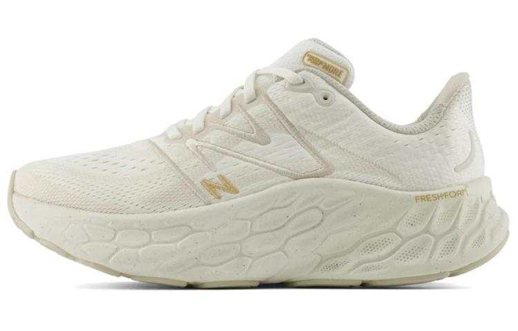 New Balance New Balance NB Fresh Foam X More V4 Cushioning Abrasion Resistant Low top Running Shoes Unisex White