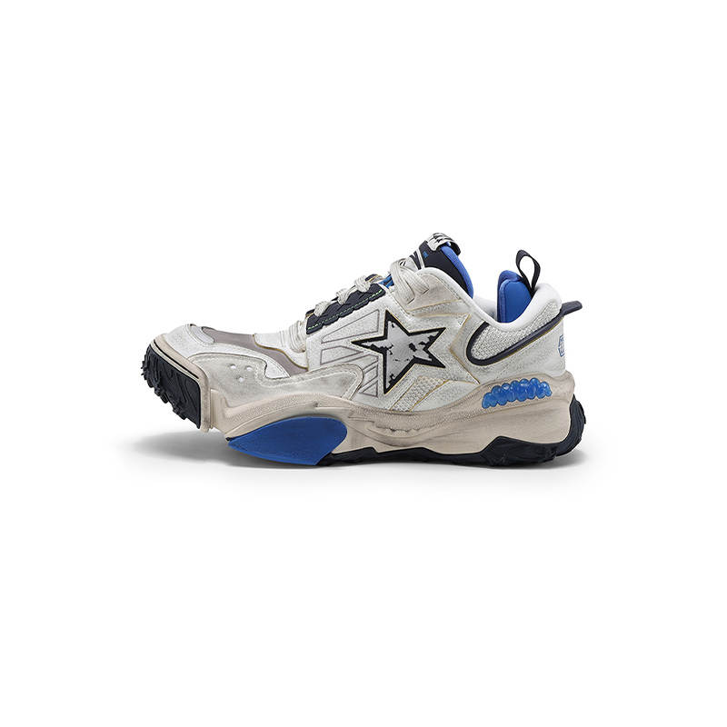 STARTER Vol 90s V STAR Stars Shoes Slip Resistant Abrasion Resistant Slip Resistant Abrasion Resistant Low top