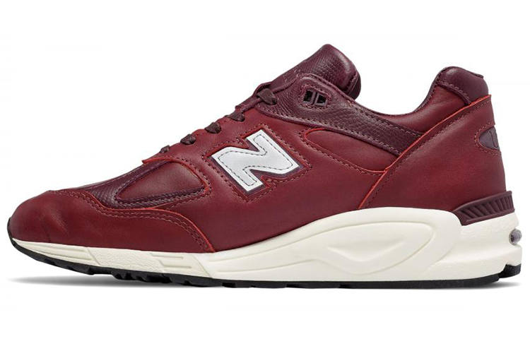 New Balance 990v2 Horween Leather Co. x 990v2 New Balance Made in Usa 'Burgundy'