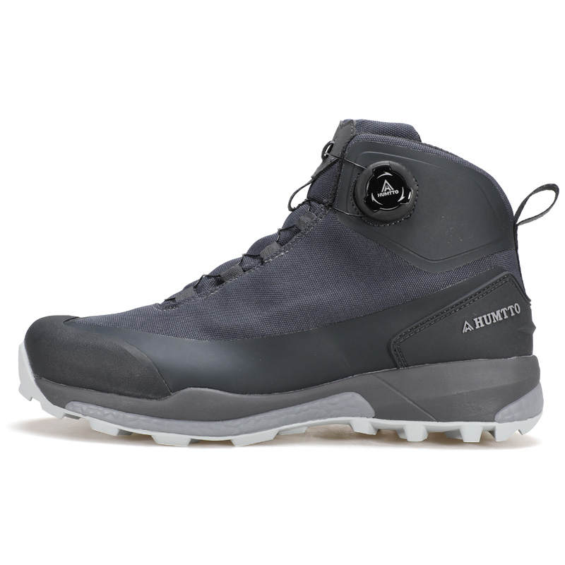 HUMTTO Cushioning Abrasion Resistant High top Outdoor Shoes Men's Blue Gray