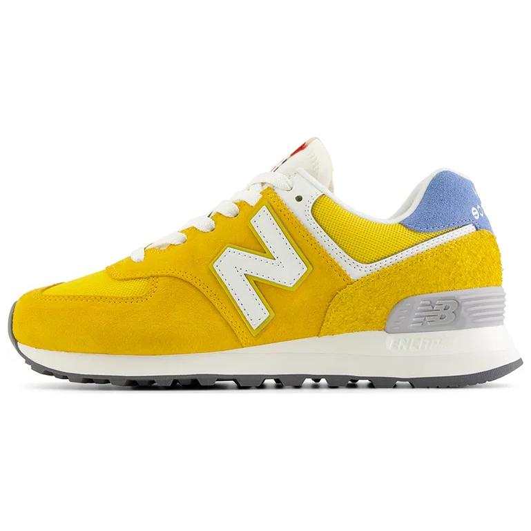 New Balance 574 Wmns New Balance 'Varsity Gold Blue Laguna' Women's
