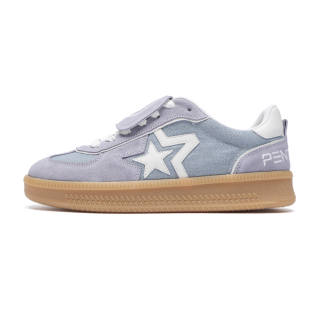 PENTAGONAL HEART x PENTAGONAL Abrasion Resistant Breathable Low top Skateboard Shoes Unisex Blue White