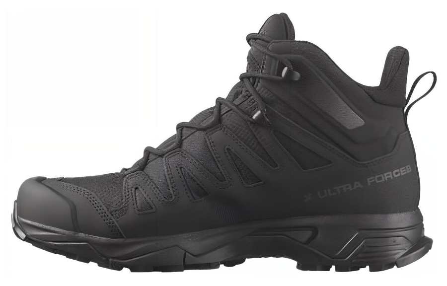 SALOMON X Ultra Forces MID GTX Comfortable Slip Resistant Abrasion Resistant Mid top Outdoor Shoes Unisex Black