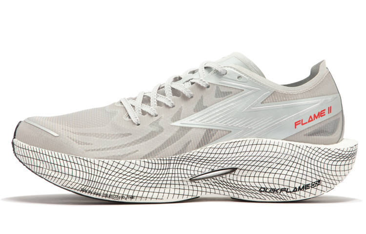 361° Feiran 2 Low top Running Shoes Unisex Silver Gray