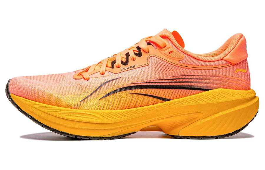 Li-Ning Li Ning WuShi 5S 4.0 Running Shoes Men's Low Top Yellow Black