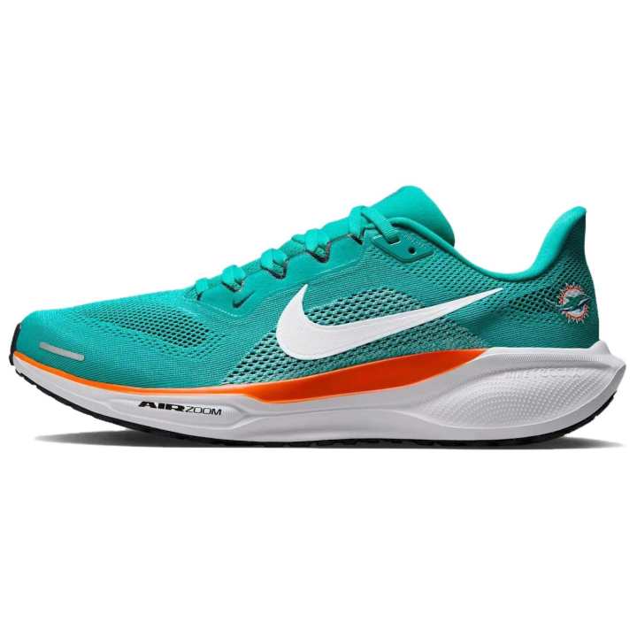 Nike NFL x Nike Pegasus 41 Abrasion Resistant Abrasion Resistant Low top Running Shoes Men's Green Black