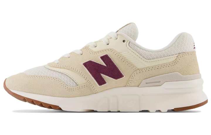 New Balance 997H Wmns New Balance 'Macadamia Nut Burgundy' Women's