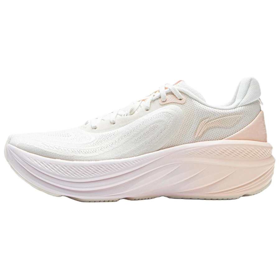 Li-Ning Li Ning Leisurely V2 Cushioning Slip Resistant Abrasion Resistant Breathable Low top Casual Running Shoes Women's