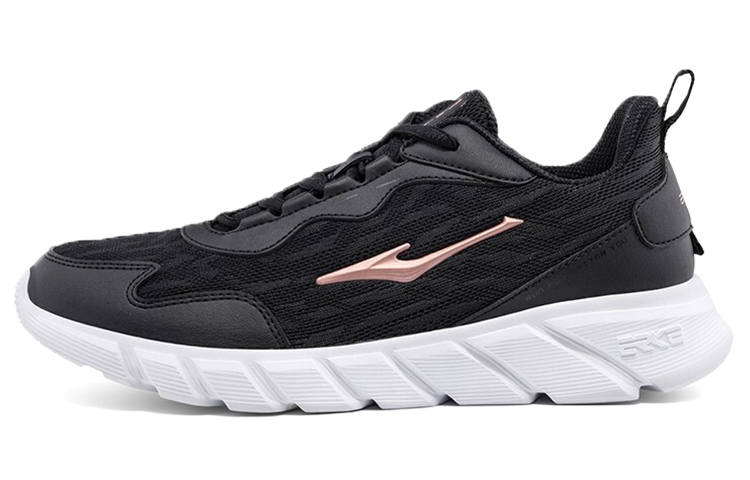 Erke Slip Resistant, Abrasion Resistant, Breathable Low top Running Shoes Women's Black