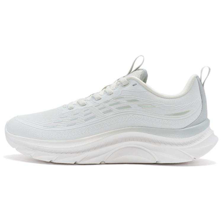XTEP Cushioning Rebound Low top Running Shoes Women's White Gray