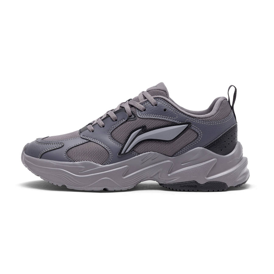 Li-Ning Li Ning Pulse Abrasion Resistant Breathable Support Abrasion Resistant Breathable Support Low top Chunky Sneakers Men's