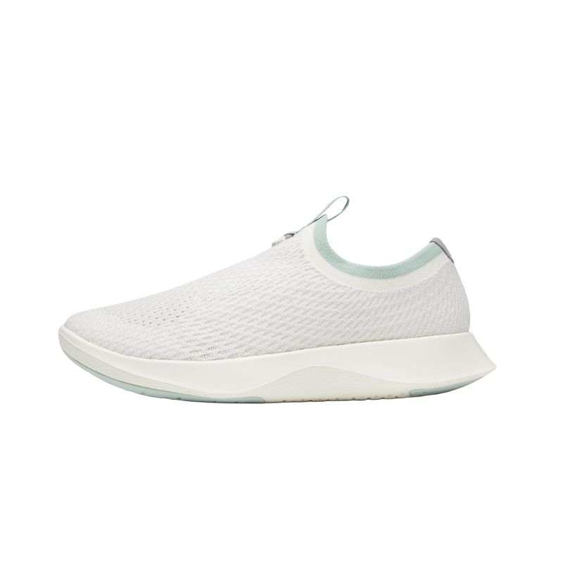 Allbirds Tree Dasher Relay Comfortable Round Toe Low top Running Shoes Women's Satin White