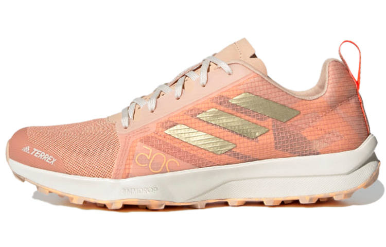 Adidas Adidas Terrex Speed Slip Resistant Abrasion Resistant Low top Running Shoes Women's Pink