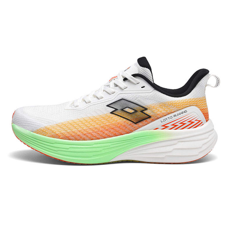LOTTO Slip Resistant, Abrasion Resistant, Breathable Low top Running Shoes Men's White