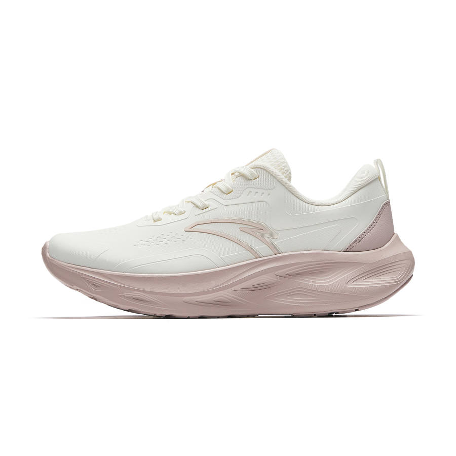 Anta Yi Chen Versatile Running Shoes Women's Ivory White/Agate Powder