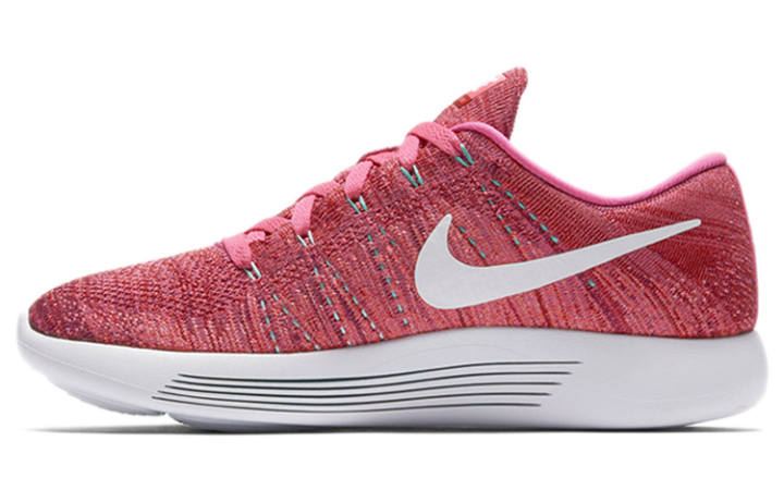 Nike Nike LunarEpic Low Flyknit Pink/White Women's