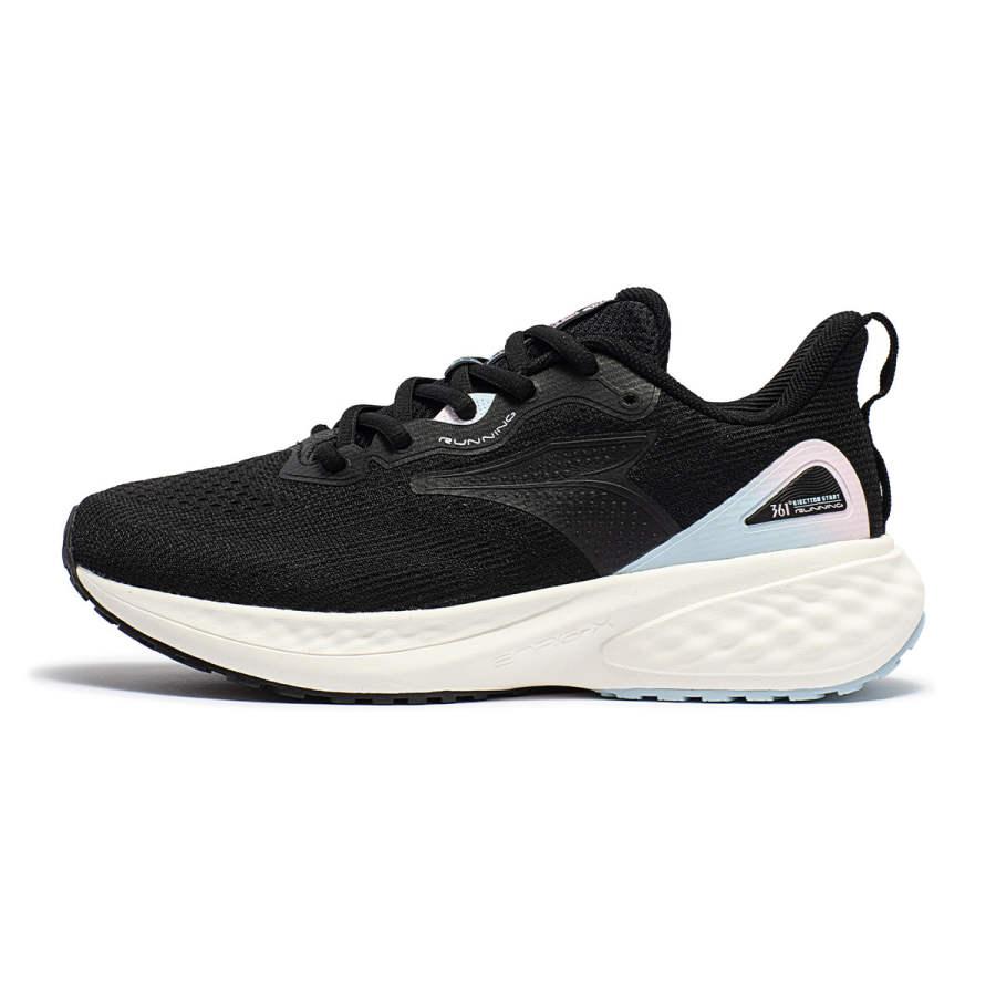 361° Cushioning Abrasion Resistant Cushioning, Wear Resistant Low top Casual Running Shoes Women's Black