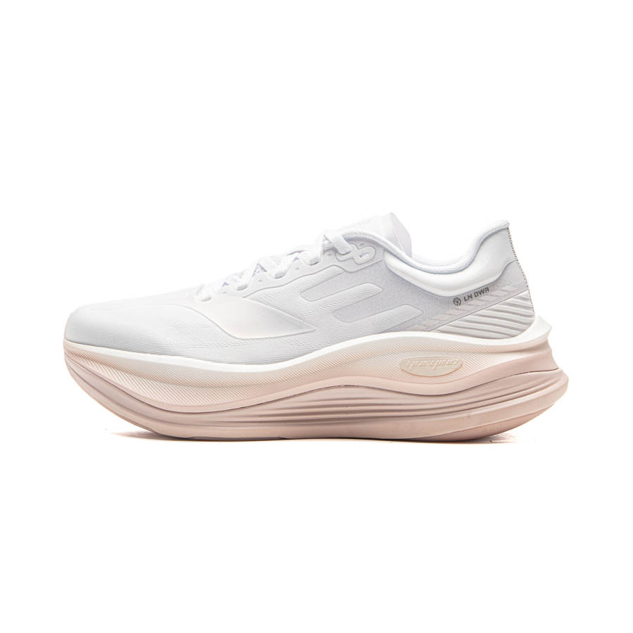 Li-Ning Li Ning Yueying 5pro Low top Li Ning Ultra BOOM Technology Casual Running Shoes Women's Standard White