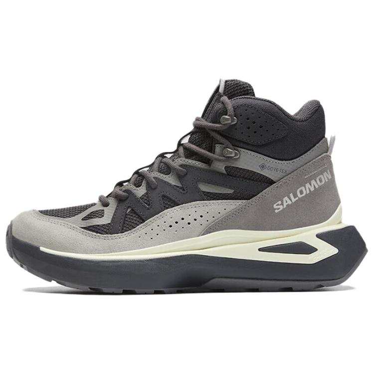 SALOMON Odyssey 1 ELMT MID GTX Comfortable High top Outdoor Shoes Unisex Ink Black