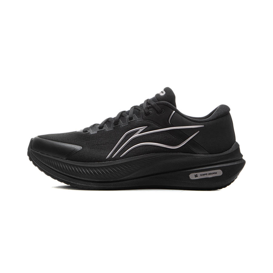 Li-Ning Li Ning Yueying 5 Low top Sky Wave Technology Casual Long Distance Running Sprint Running Shoes Men's Black