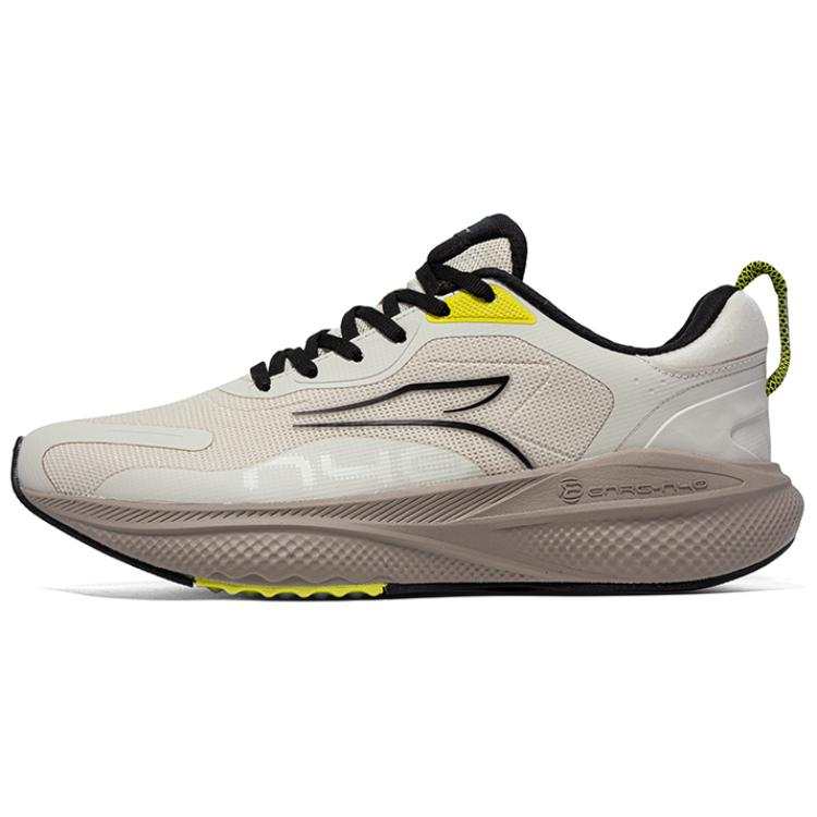 361° Fashion Trend Slip Resistant Abrasion Resistant Low top Running Shoes Men's Beige Umber Black