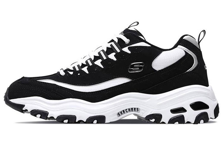 Skechers D'Lites 1.0 'Black White'