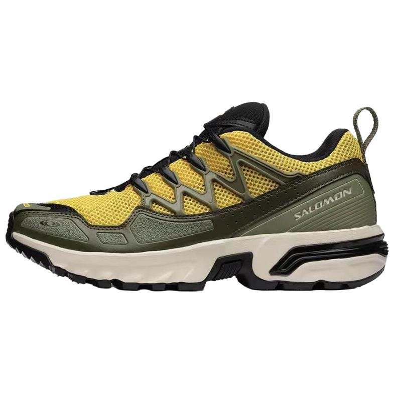 SALOMON ACS+OG Comfortable Low top Outdoor Shoes Men's Yellow Green