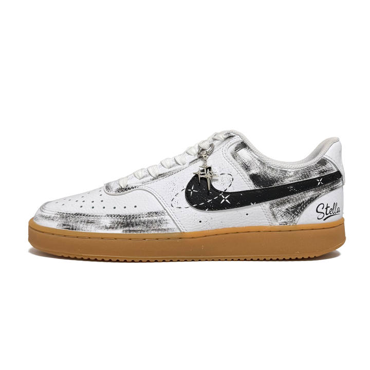 Nike Nike Court Vision 1 Timeless Night Slip Resistant Abrasion Resistant Slip Resistant Abrasion Resistant Low top