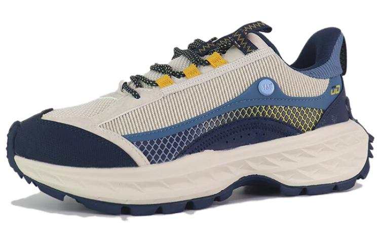 361° Comfortable Round Toe Cushioning Slip Resistant Low top Outdoor Shoes Men's Blue