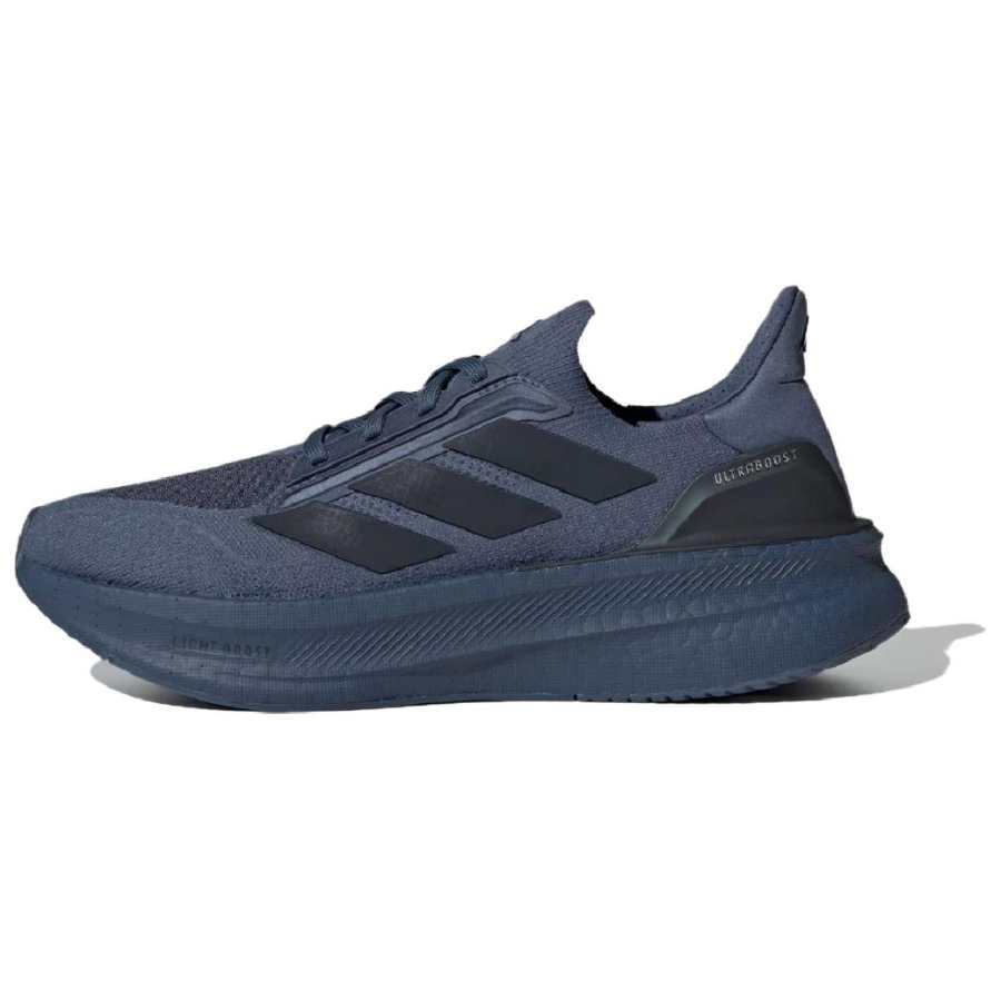 Adidas Adidas ULTRABOOST 5X Slip Resistant Abrasion Resistant Low top Running Shoes Men's Ink Blue