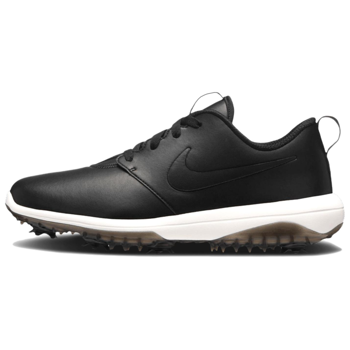 Nike Nike Roshe G Slip Resistant Abrasion Resistant Slip Resistant Abrasion Resistant Low top Golf Shoes Men's Black