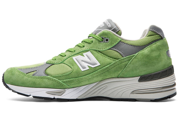 New Balance New Balance NB 991 Low top Running Shoes Men's Green D Width