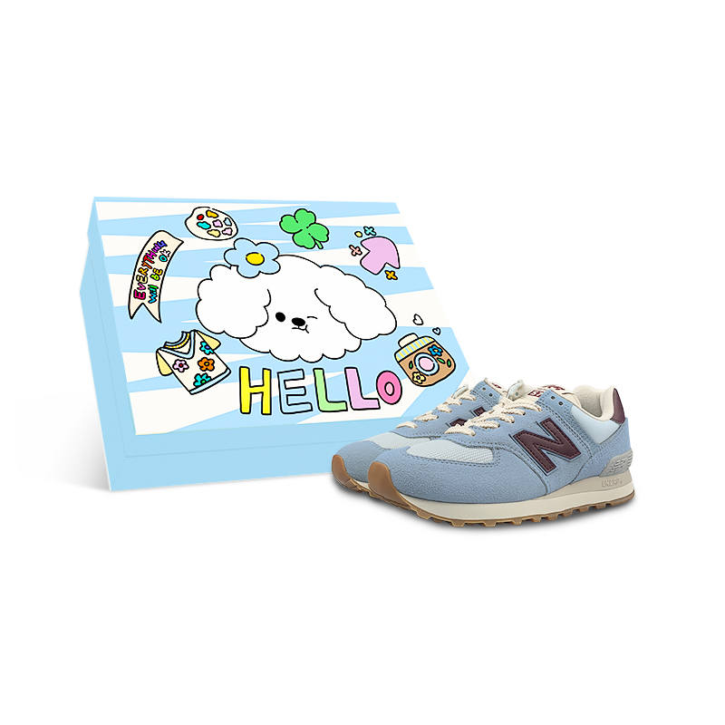New Balance New Balance NB 574 Low top Running Shoes Women's Blue