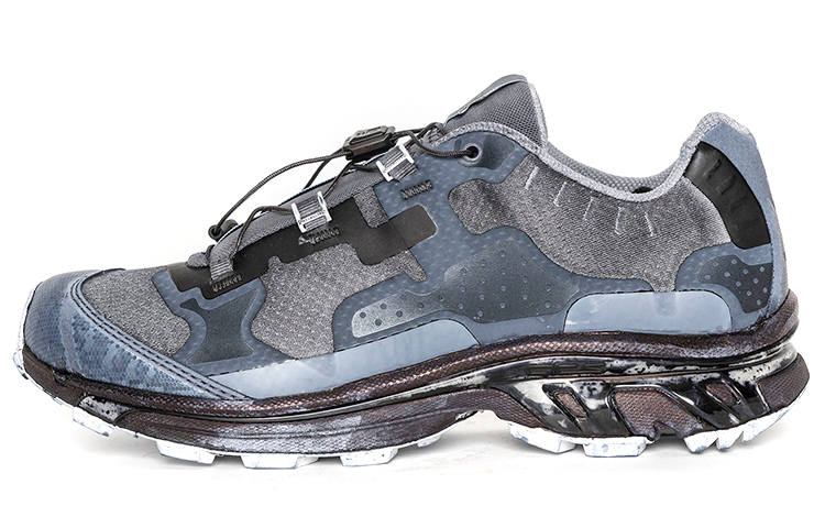SALOMON x Boris Bidjan Saberi Bamba 5 Low top Outdoor Shoes Men's Gray Blue